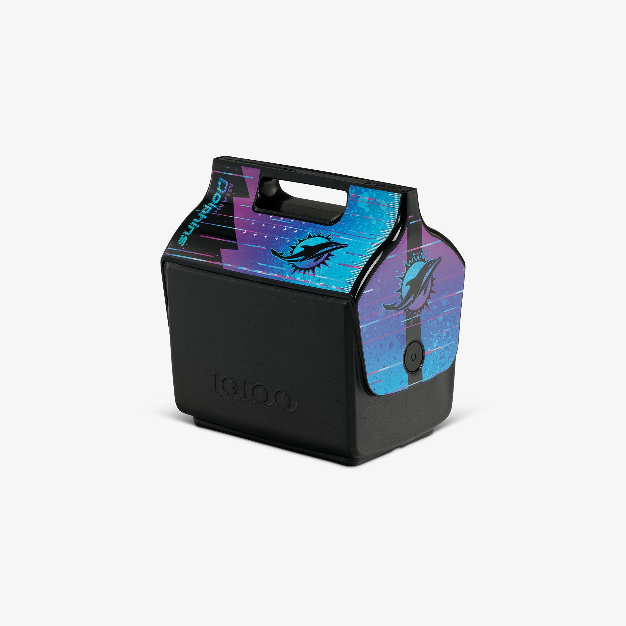 NFL Neon Miami Dolphins Little Playmate? 7 Qt Cooler - Image 2