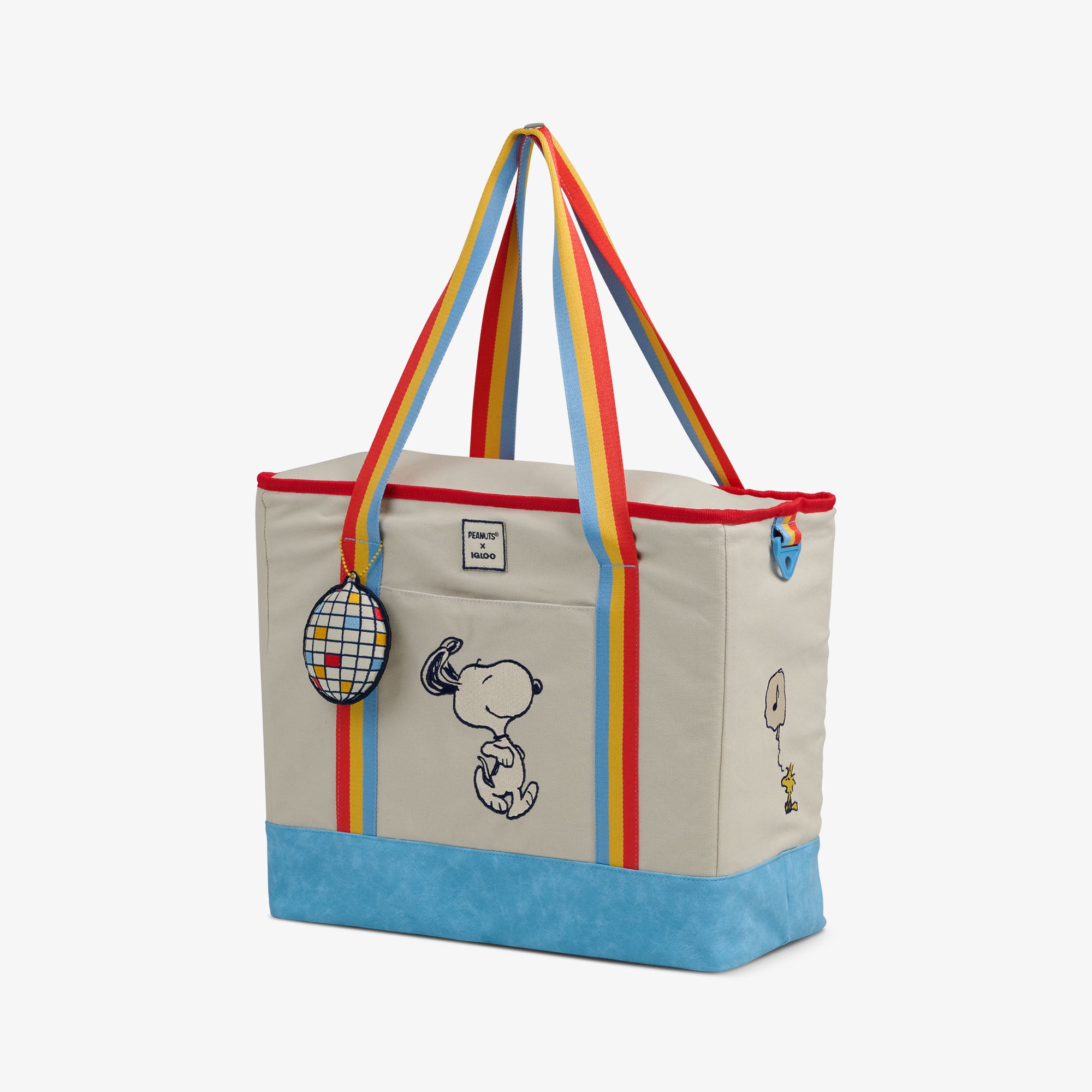 Snoopy Disco Party Dual Compartment Tote Cooler Bag - Image 2