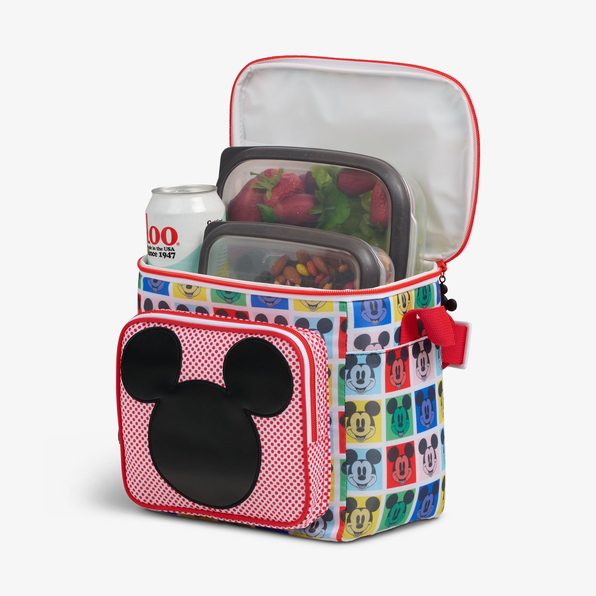 Disney Mickey Mouse Pop Art Square Lunch Cooler Bag - Image 3