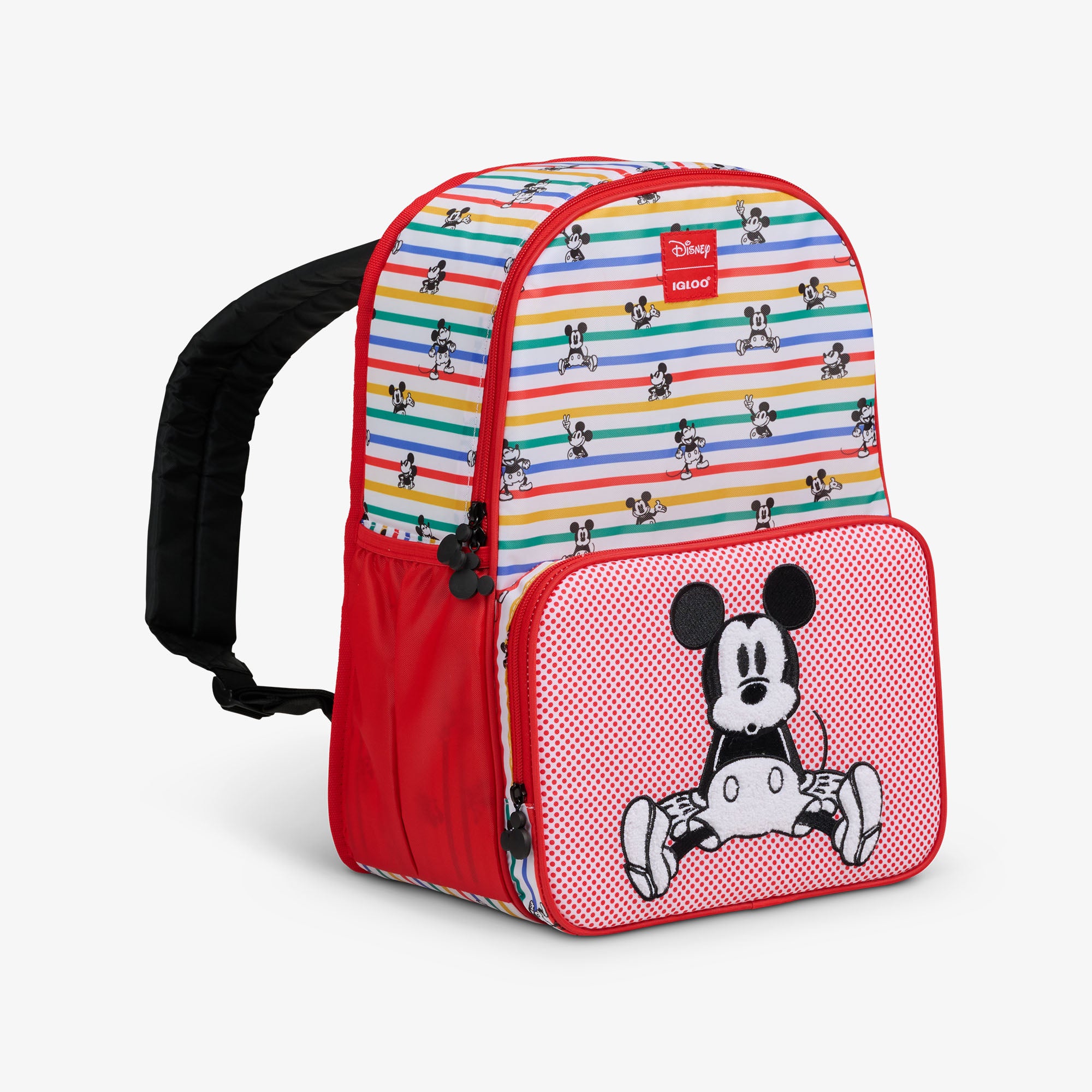 Disney Mickey Mouse Stripe 24-Can Backpack - Image 4