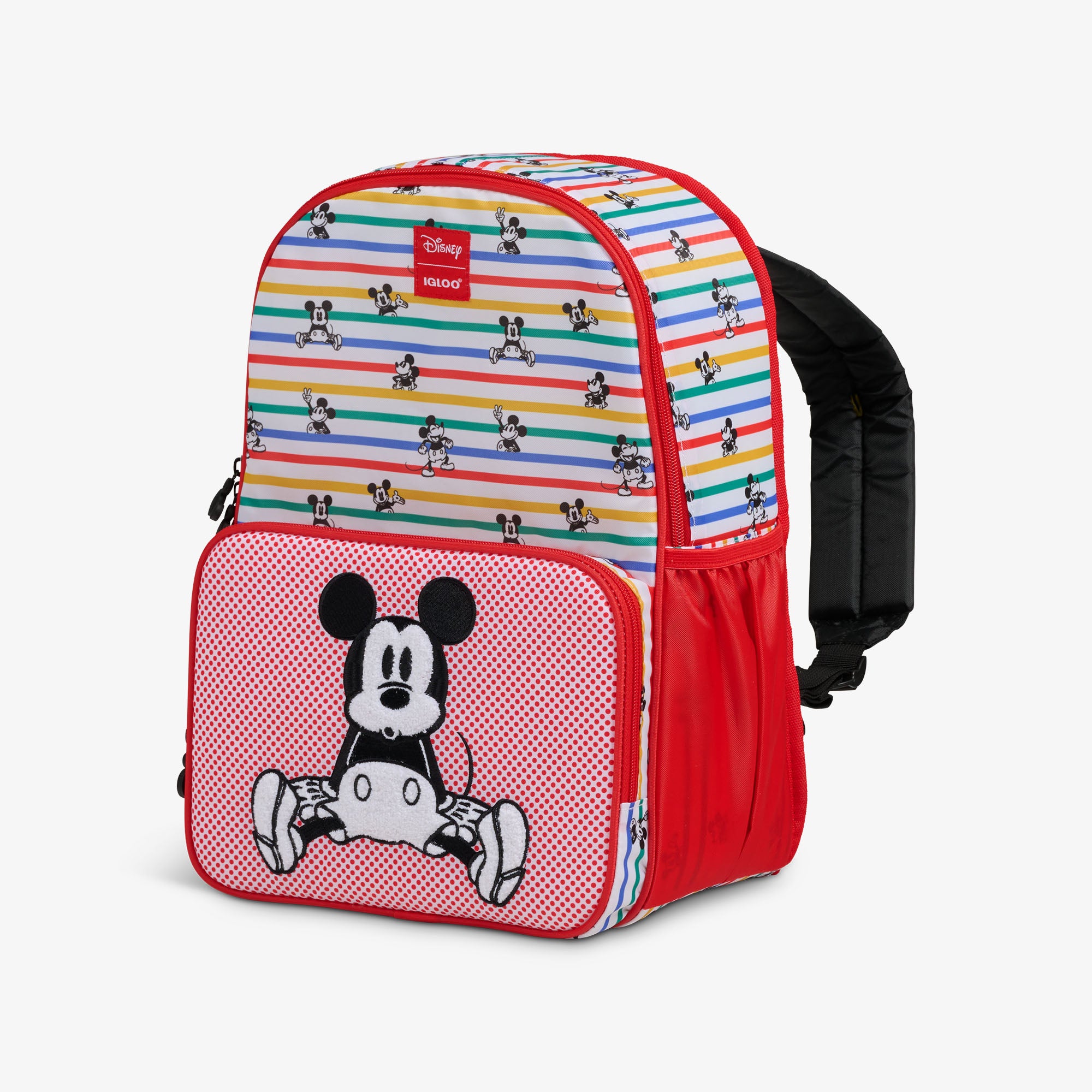 Disney Mickey Mouse Stripe 24-Can Backpack - Image 2