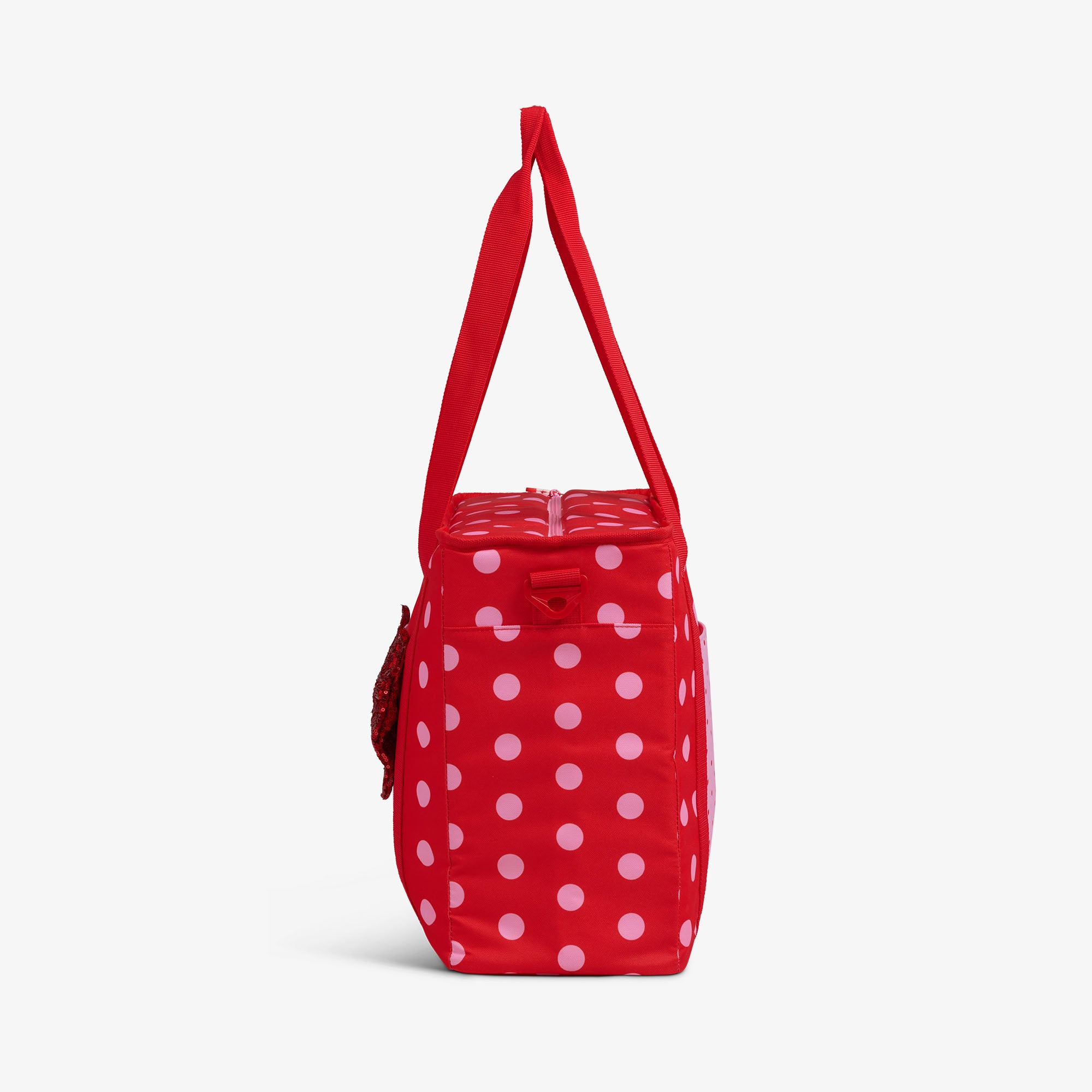 Disney Minnie Mouse Polka Dots Dual Compartment Tote Cooler Bag - Image 4