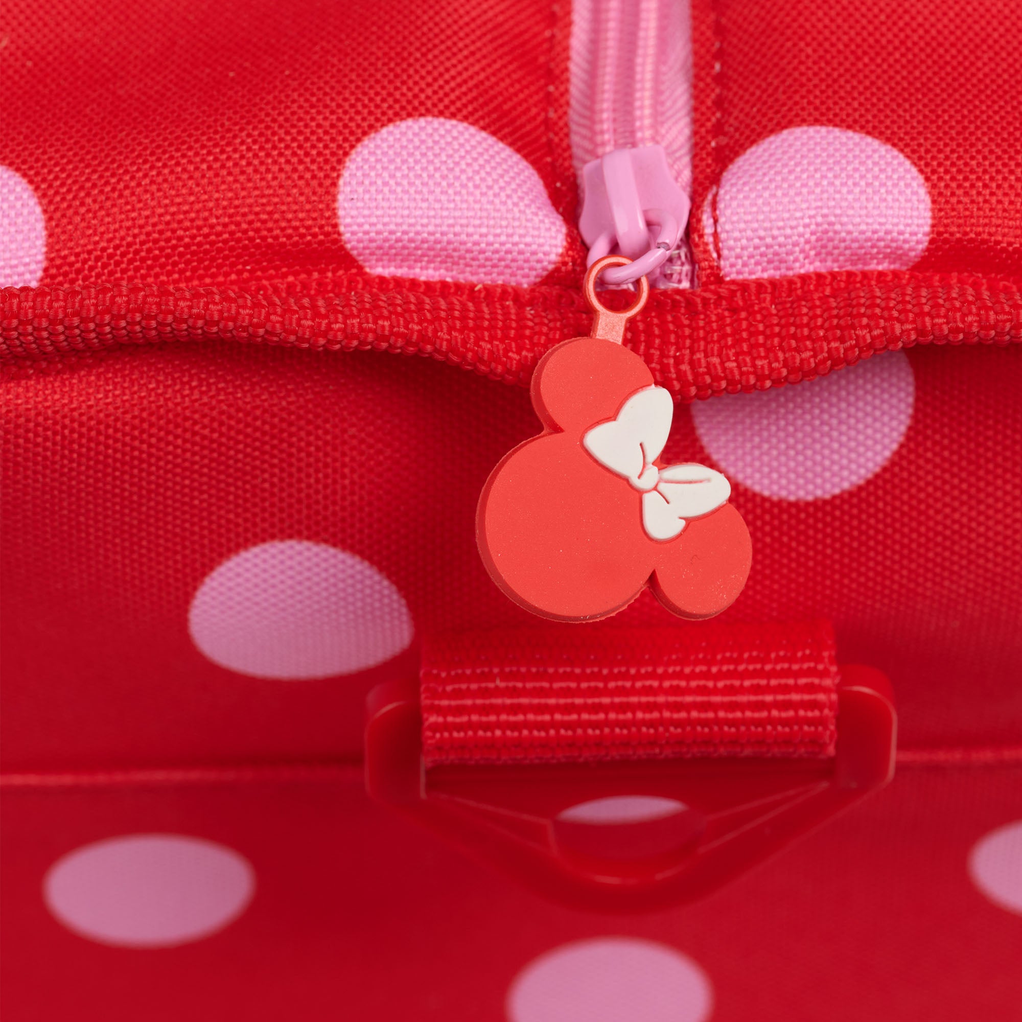 Disney Minnie Mouse Polka Dots Dual Compartment Tote Cooler Bag - Image 6