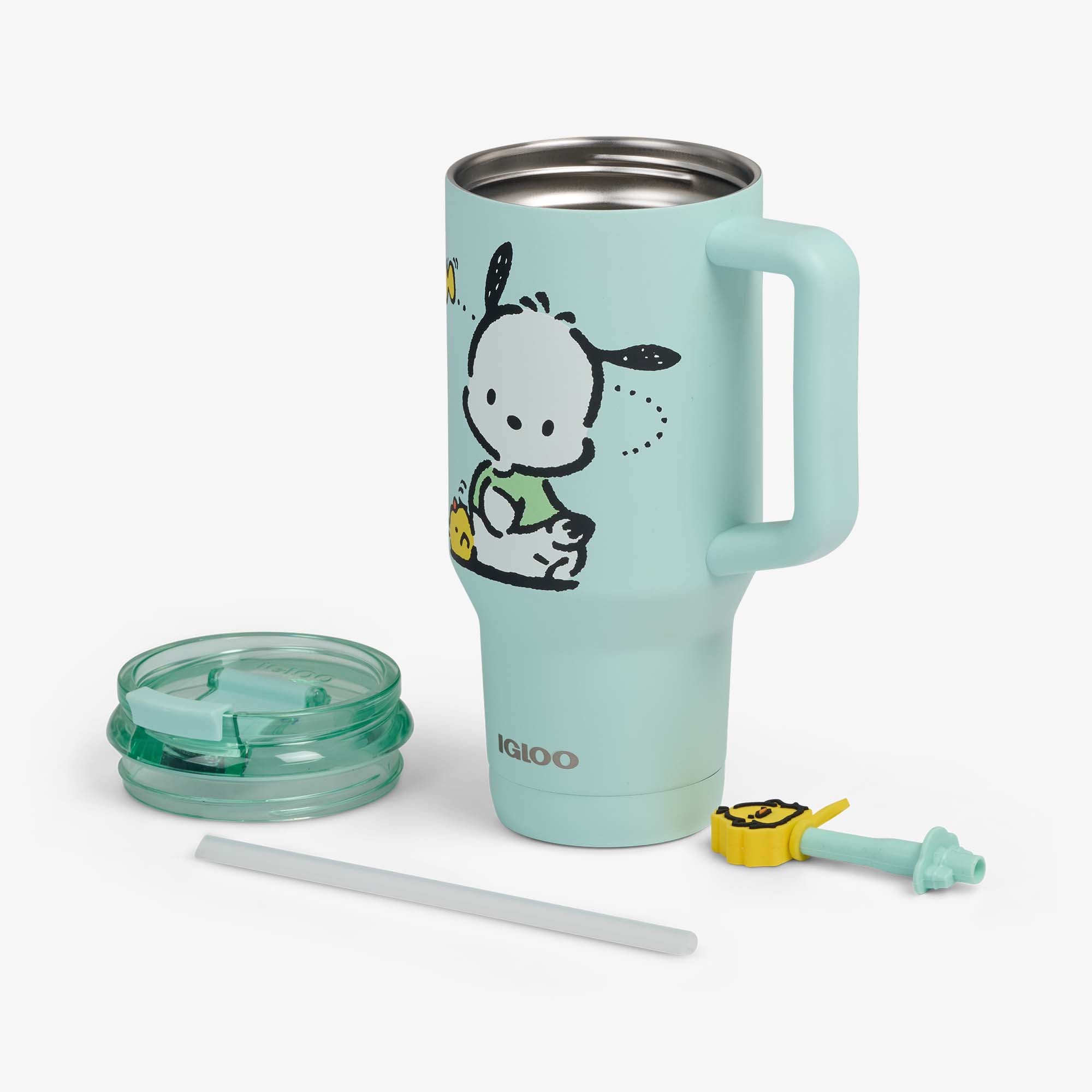 Pochacco? 32 Oz Travel Mug - Image 3
