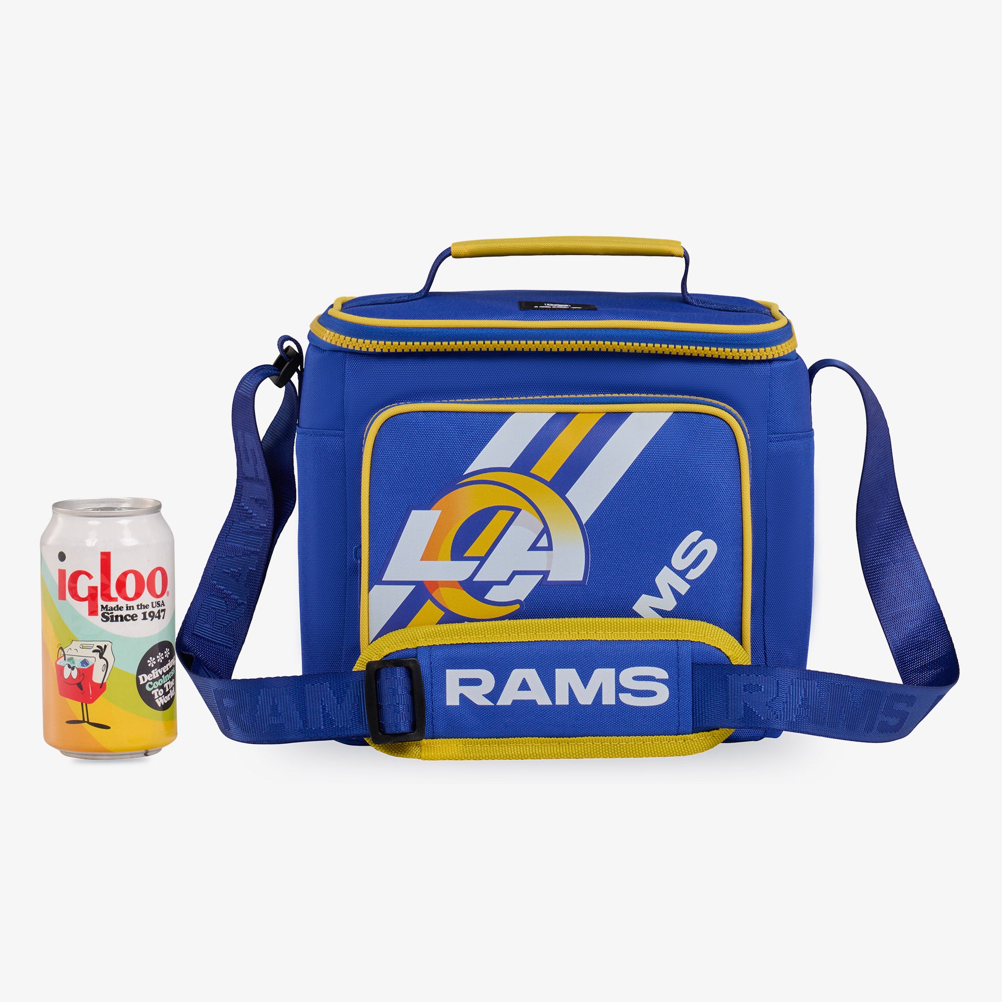 Los Angeles Rams Square Lunch Cooler Bag - Image 5