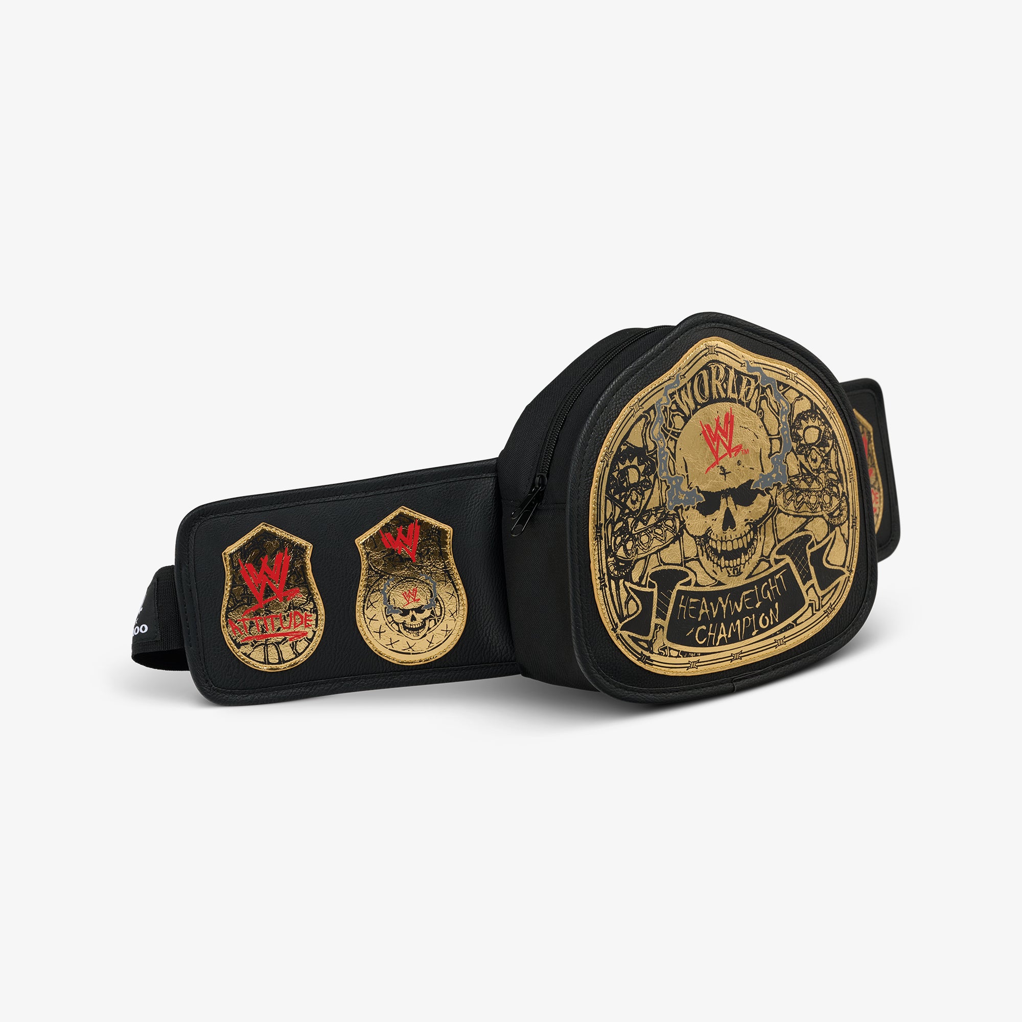 WWE Stone Cold Steve Austin Smoking Skull Championship Fanny Pack - Image 4