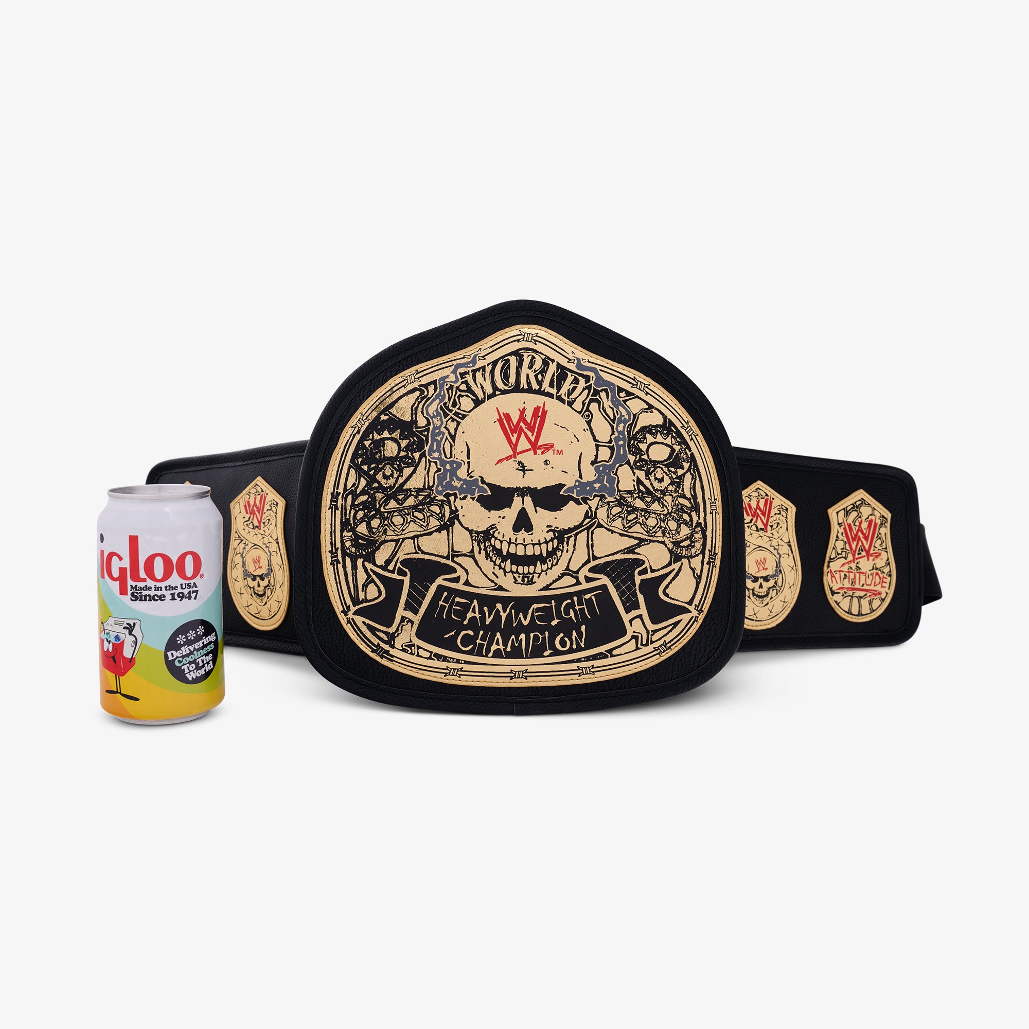 WWE Stone Cold Steve Austin Smoking Skull Championship Fanny Pack - Image 5