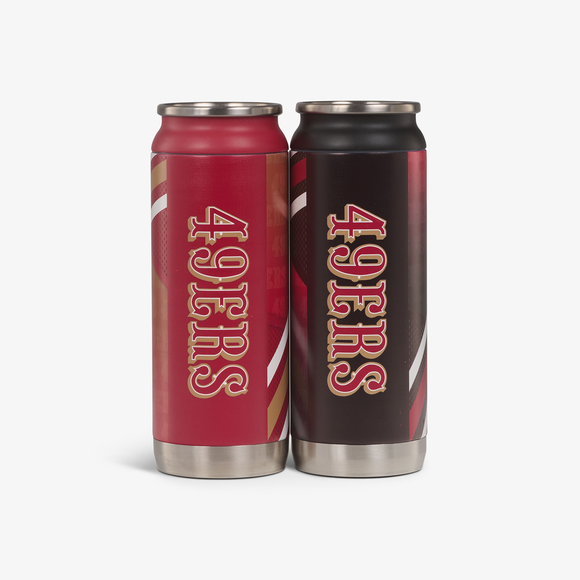 San Francisco 49ers Home & Away 16 Oz Can 2-Pack - Image 3